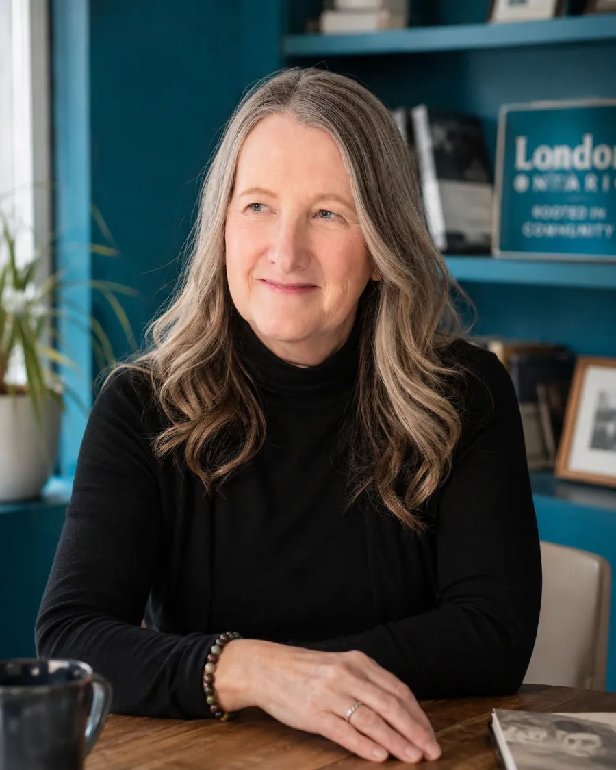 Portrait of Janette MacDonald.